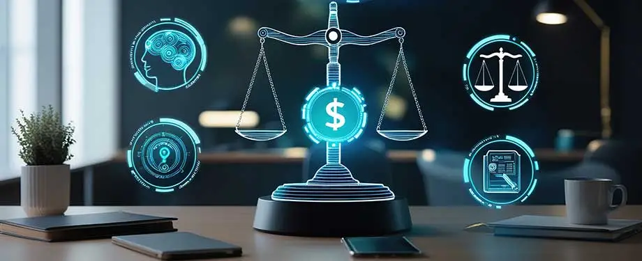 Qual a diferença entre seguro garantia e fiança locatícia? Na imagem, balança da justiça em alusão a importância do seguro garantia e fiança locatícia nas negociações, que foram regulamentos com a Portaria RFB 315/2023