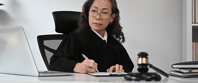 Qual prazo decisão de admissibilidade do recurso de revista? Na imagem, trabalhadora do TST define o tempo de julgamento do recurso
