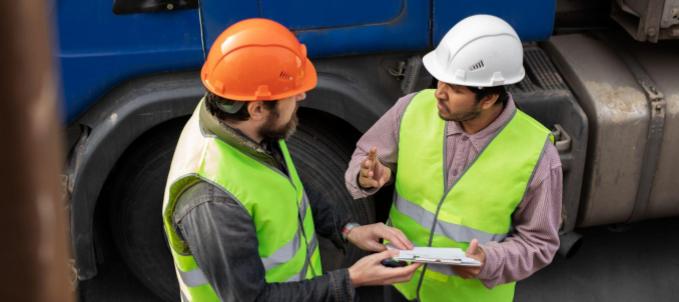qual-e-a-importancia-da-gestao-de-risco-no-transporte Para que serve o gerenciamento de risco no transporte? Na imagem, profissionais falando sobre a importância do seguro de transporte de carga.