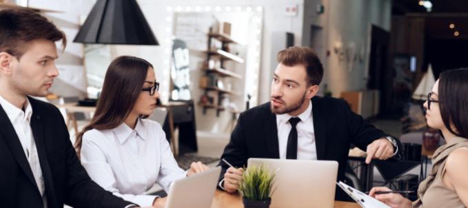 seguro-de-vida-corporativo-partes-envolvidas Quais são as partes envolvidas no seguro de vida empresarial? Na imagem, alusão às partes envolvidas: estipulante, seguradora, corretora, segurado e beneficiário